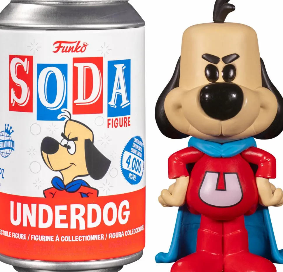 Underdog - Underdog Vinyl SODA Figure in Collector Can (International Edition)
