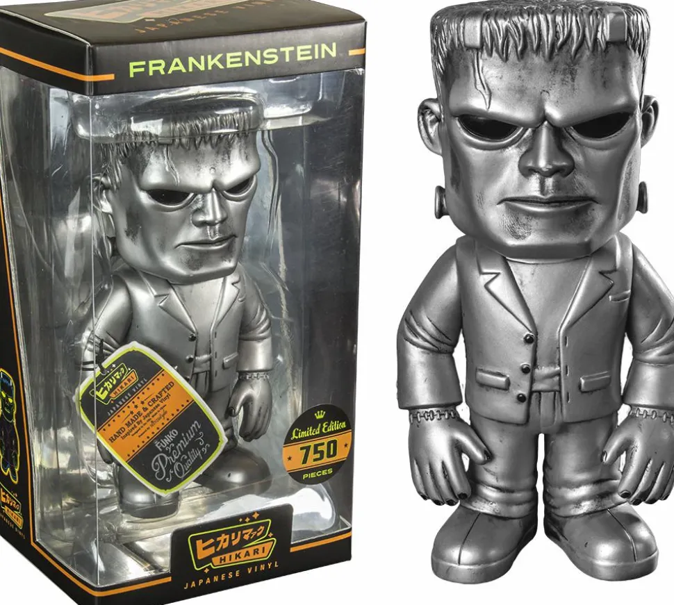 Universal Monsters - Hikari Platinum Frankenstein Japanese Vinyl Figure