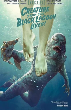 Universal Monsters - The Creature from the Black Lagoon Lives! Hardcover Book (DM Direct Market Exclusive Variant Cover)