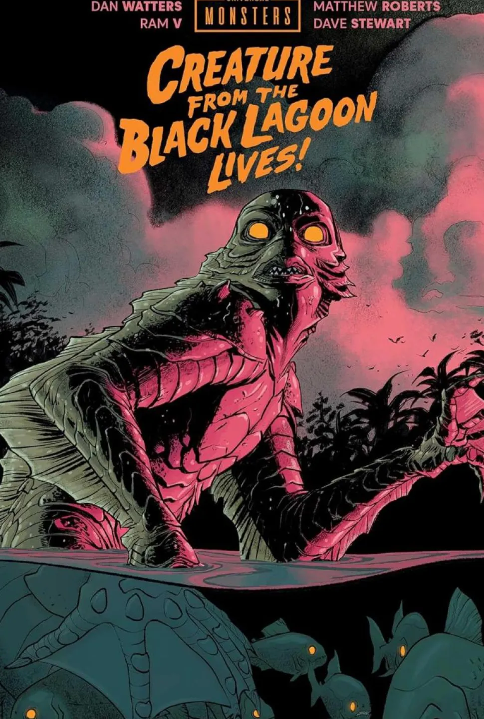Universal Monsters - The Creature from the Black Lagoon Lives! Hardcover Book