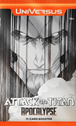 UniVersus - Card Game Attack on Titan: Apocalypse Booster Pack (11 Cards)