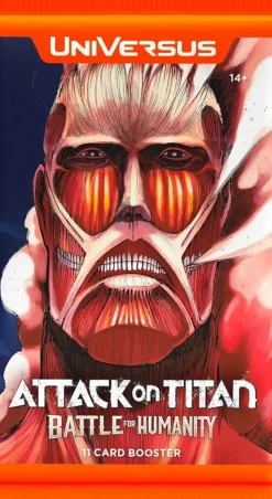 UniVersus - Card Game Attack on Titan: Battle for Humanity Booster Pack (11 Cards)