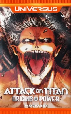 UniVersus - Card Game Attack on Titan: Origins of Power Booster Blister Pack (11 Cards)
