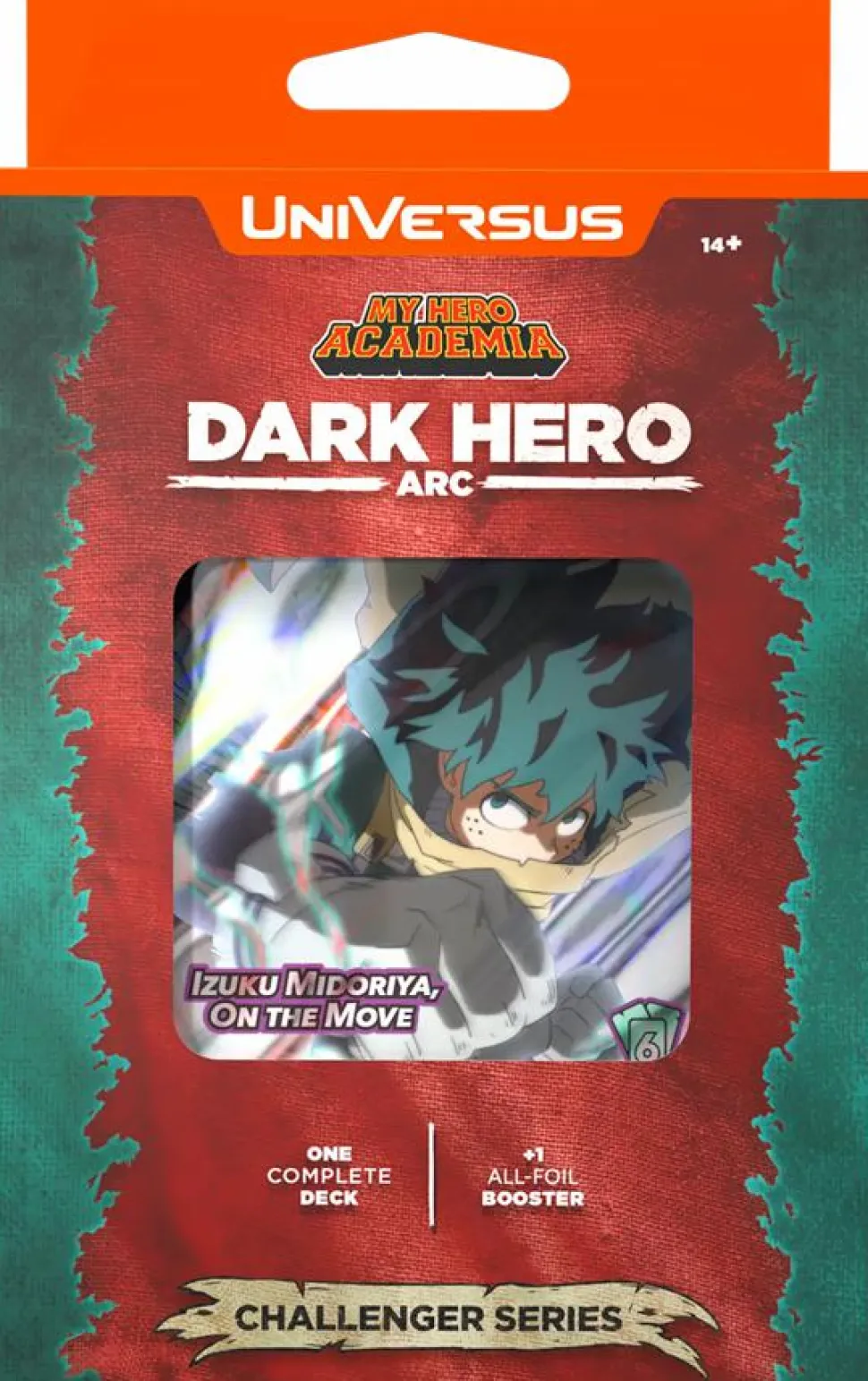 UniVersus - Card Game Challenger Series My Hero Academia: Dark Hero Arc Deck