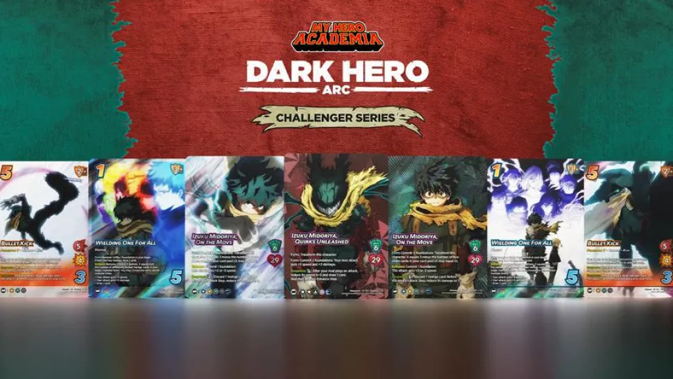 UniVersus - Card Game Challenger Series My Hero Academia: Dark Hero Arc Deck