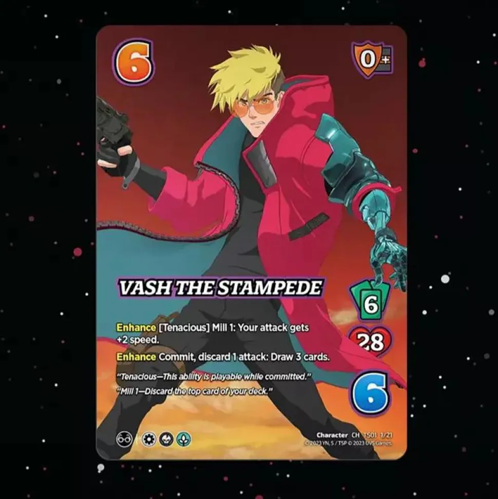 UniVersus - Card Game Challenger Series Trigun Stampede Deck