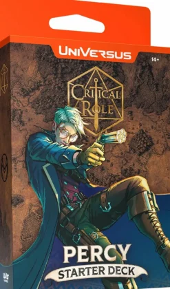 UniVersus - Card Game Critical Role: Heroes of Exandria Percy Starter Deck