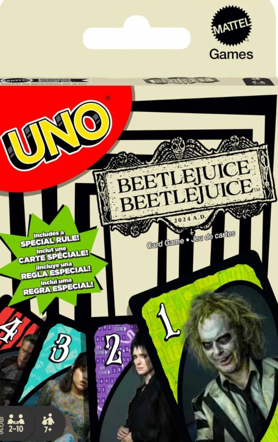 Uno - Beetlejuice Beetlejuice (2024) Edition Card Game