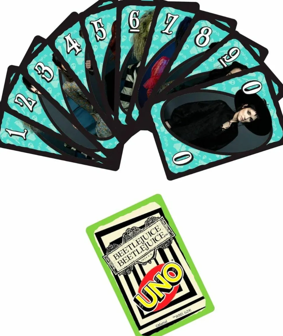 Uno - Beetlejuice Beetlejuice (2024) Edition Card Game