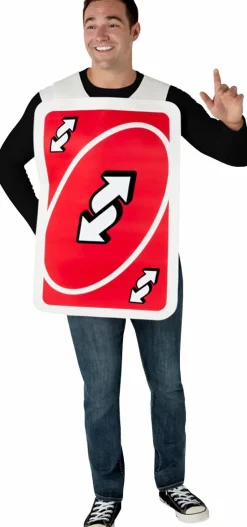 Uno - Reverse Card Adult Costume (One Size Fits Most)