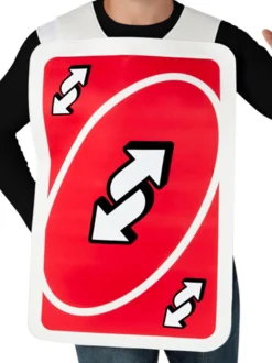 Uno - Reverse Card Adult Costume (One Size Fits Most)