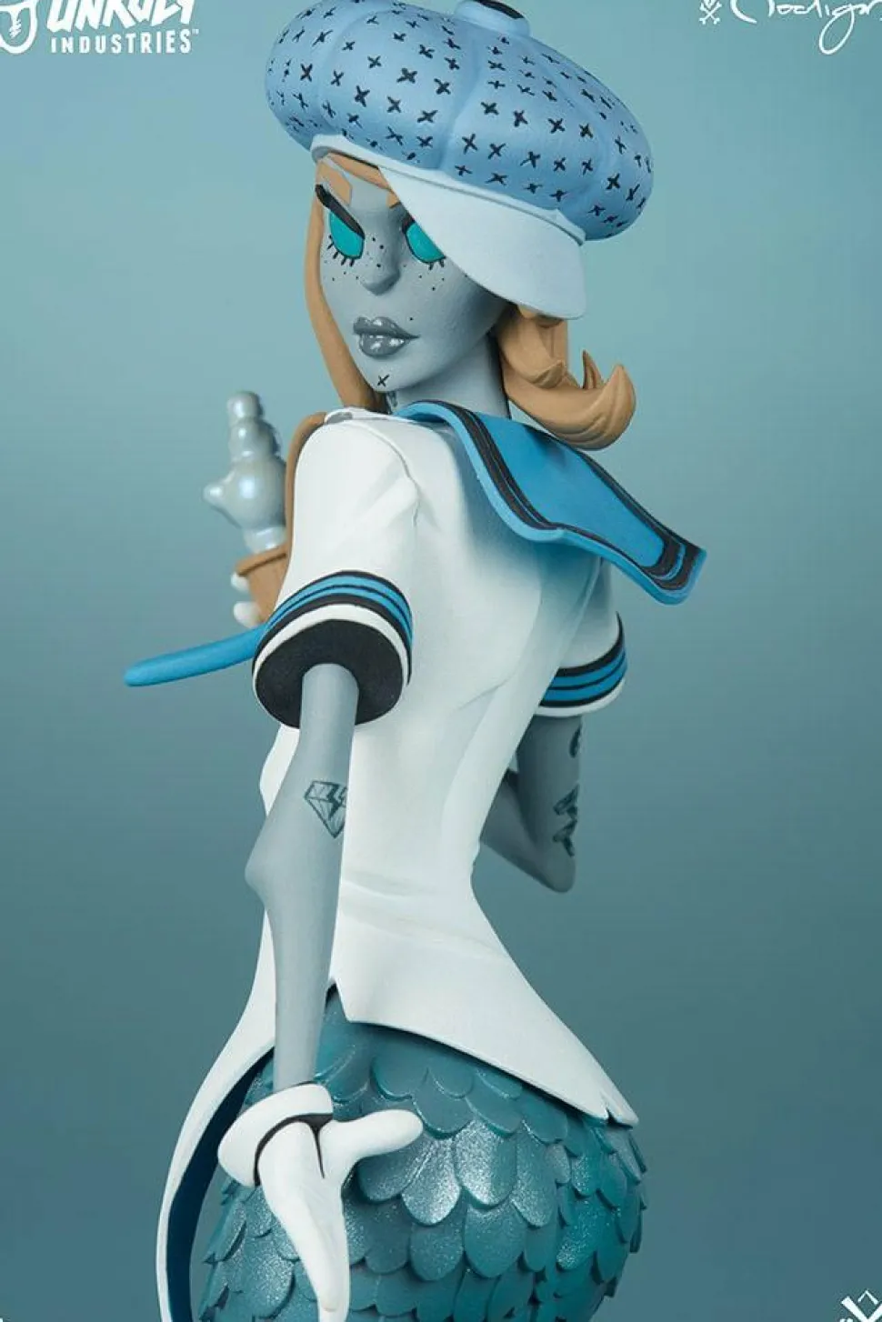 Unruly Industries - Canary Blu 8” Vinyl Figure by Hainanu “nooligan” Saulque