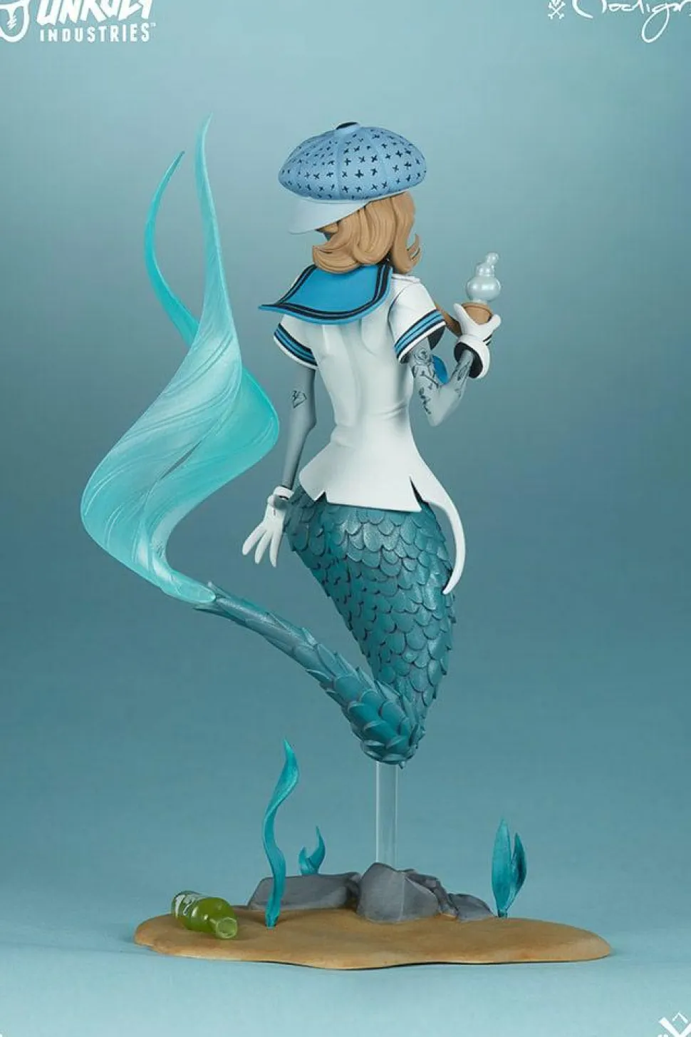 Unruly Industries - Canary Blu 8” Vinyl Figure by Hainanu “nooligan” Saulque