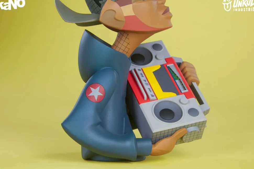 Unruly Industries - Ghetto Blaster 7” Vinyl Figure by kaNO