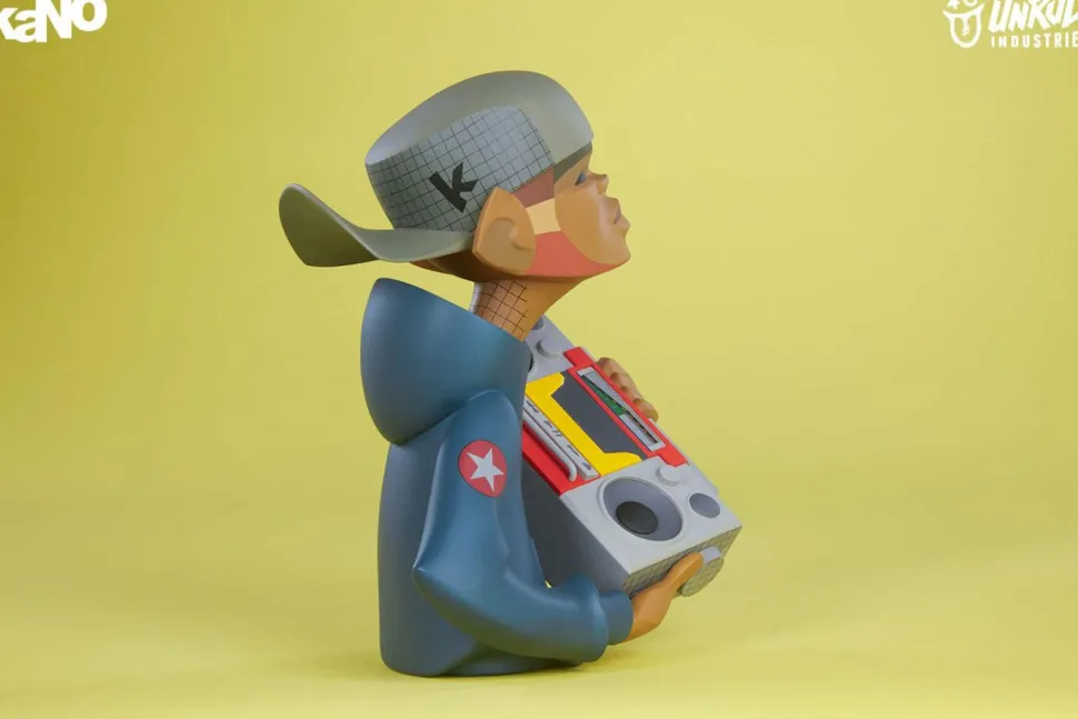 Unruly Industries - Ghetto Blaster 7” Vinyl Figure by kaNO