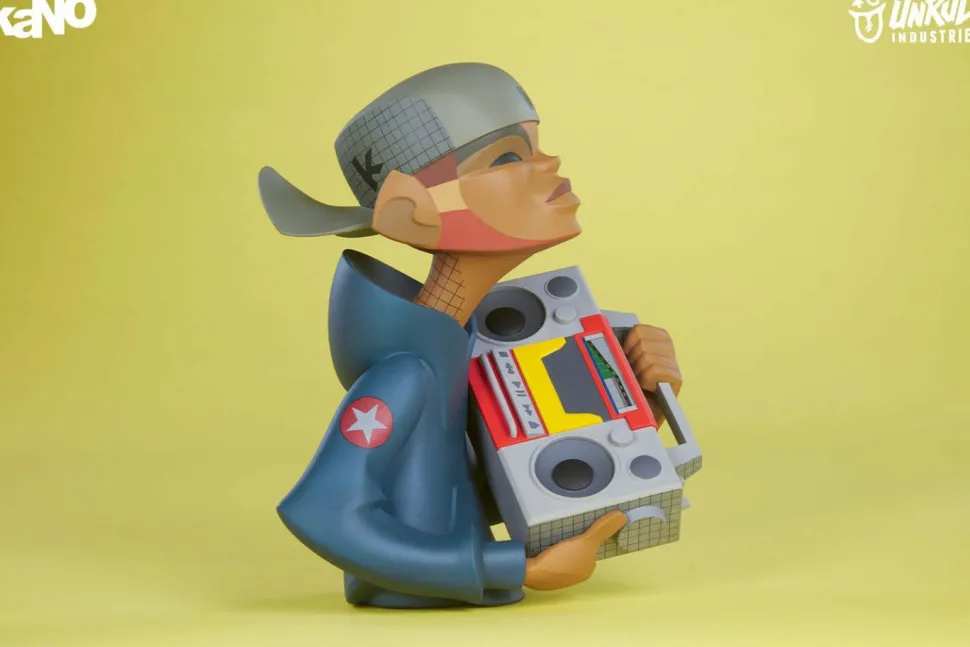 Unruly Industries - Ghetto Blaster 7” Vinyl Figure by kaNO