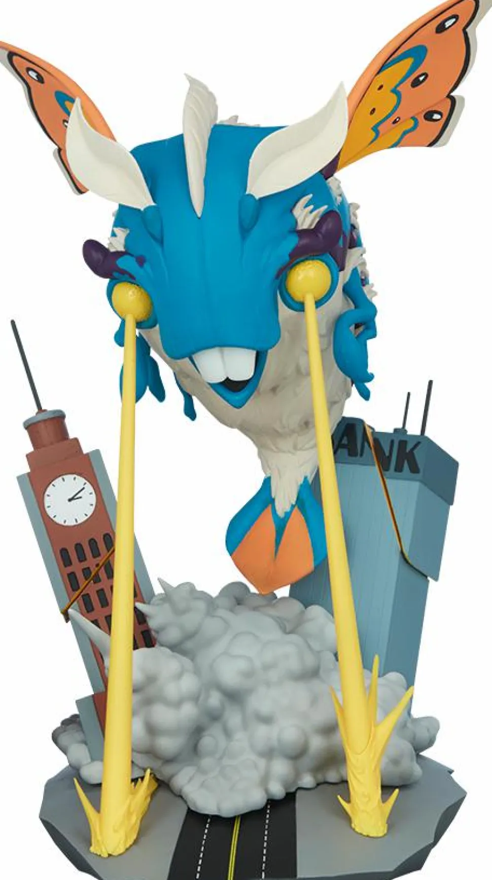 Unruly Industries - Invasion of BeheMOTH! 8” Vinyl Figure by Mike “Poopbird” Groves