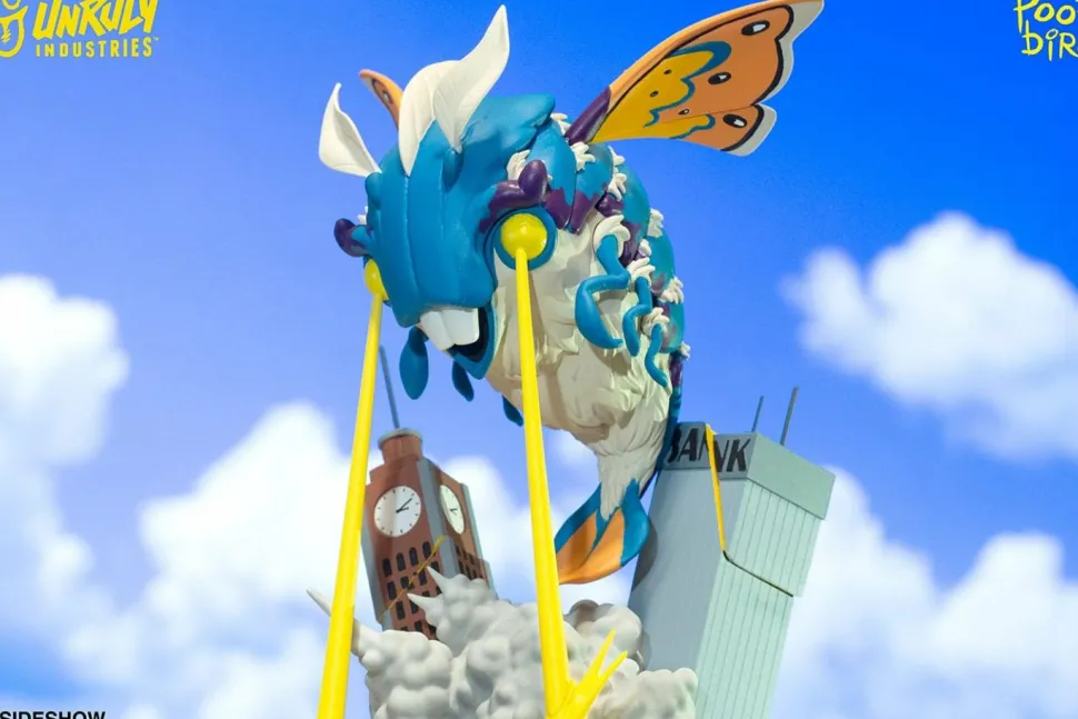 Unruly Industries - Invasion of BeheMOTH! 8” Vinyl Figure by Mike “Poopbird” Groves