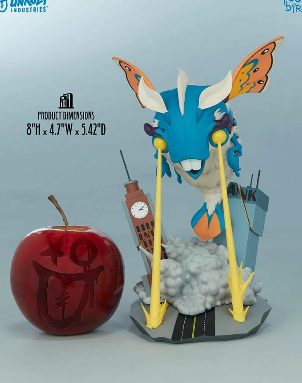 Unruly Industries - Invasion of BeheMOTH! 8” Vinyl Figure by Mike “Poopbird” Groves