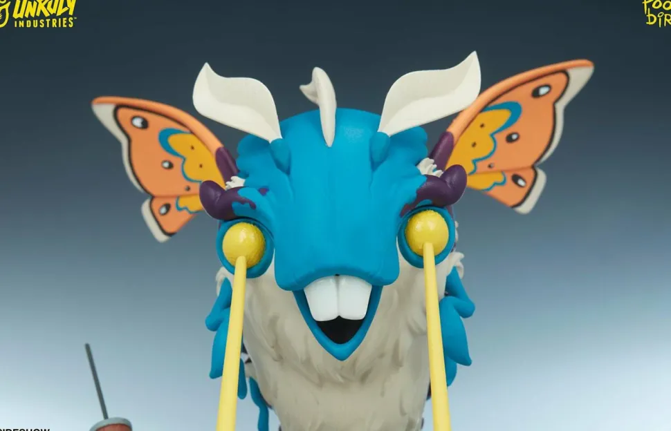 Unruly Industries - Invasion of BeheMOTH! 8” Vinyl Figure by Mike “Poopbird” Groves