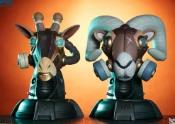 Unruly Industries - Ram & Giraffe Guerrilla Squadron 9” Vinyl Figure Set by Freehand Profit