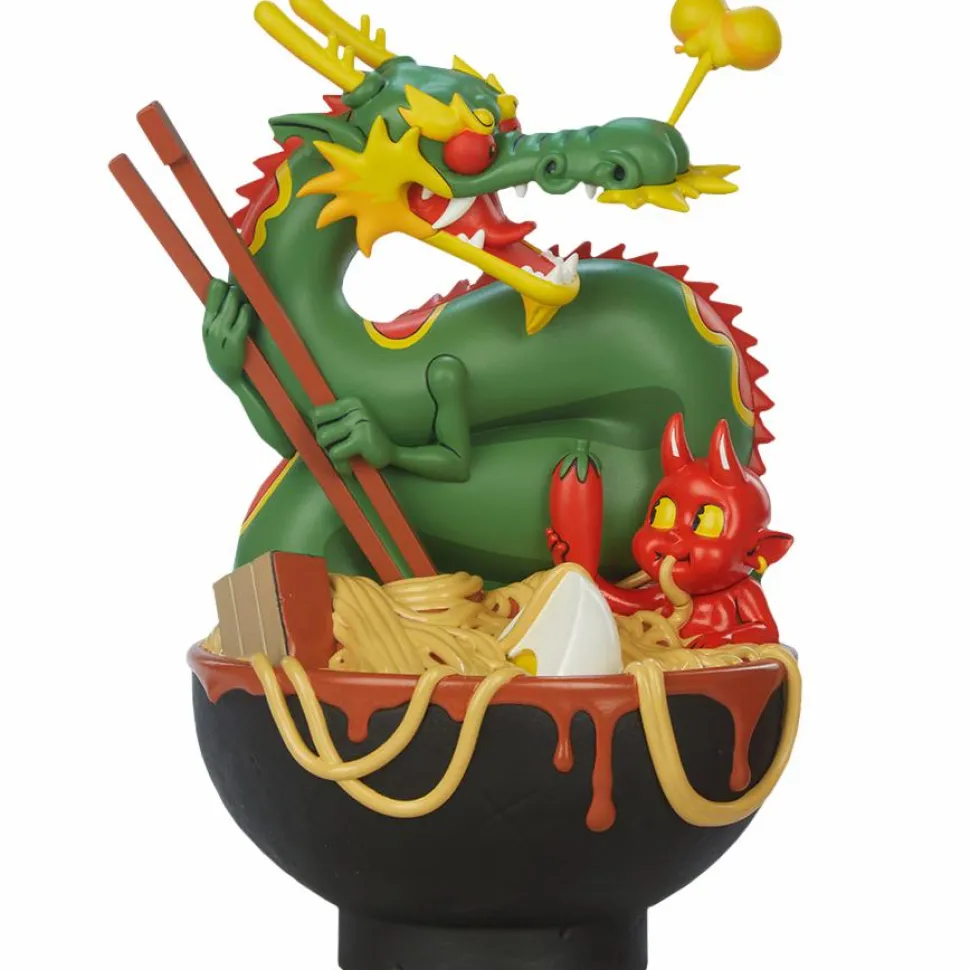 Unruly Industries - Ramen Demon 9” Vinyl Figure by Levi Prewitt