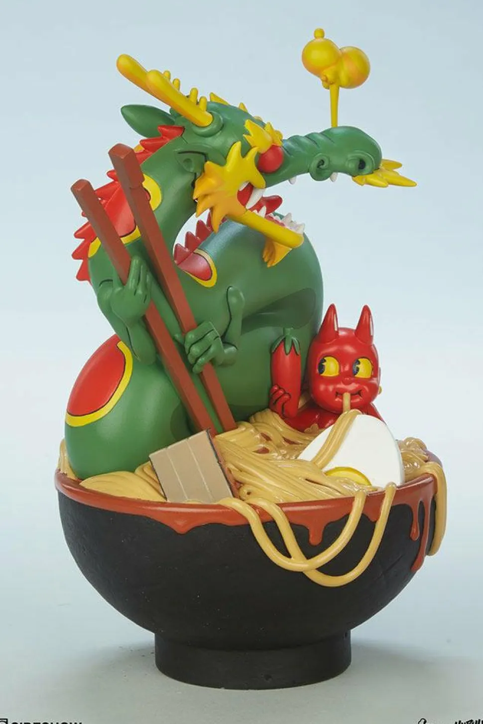 Unruly Industries - Ramen Demon 9” Vinyl Figure by Levi Prewitt