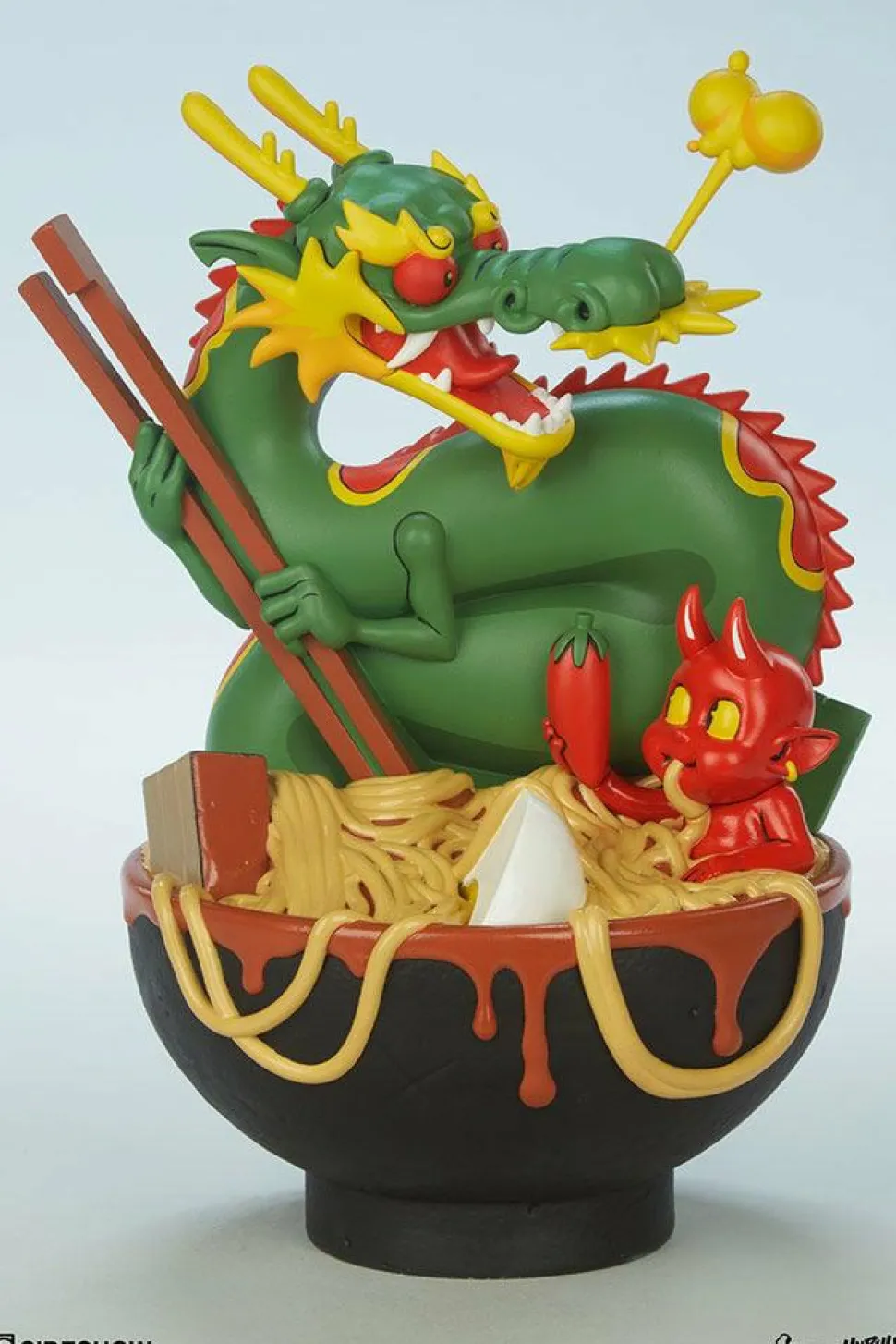 Unruly Industries - Ramen Demon 9” Vinyl Figure by Levi Prewitt