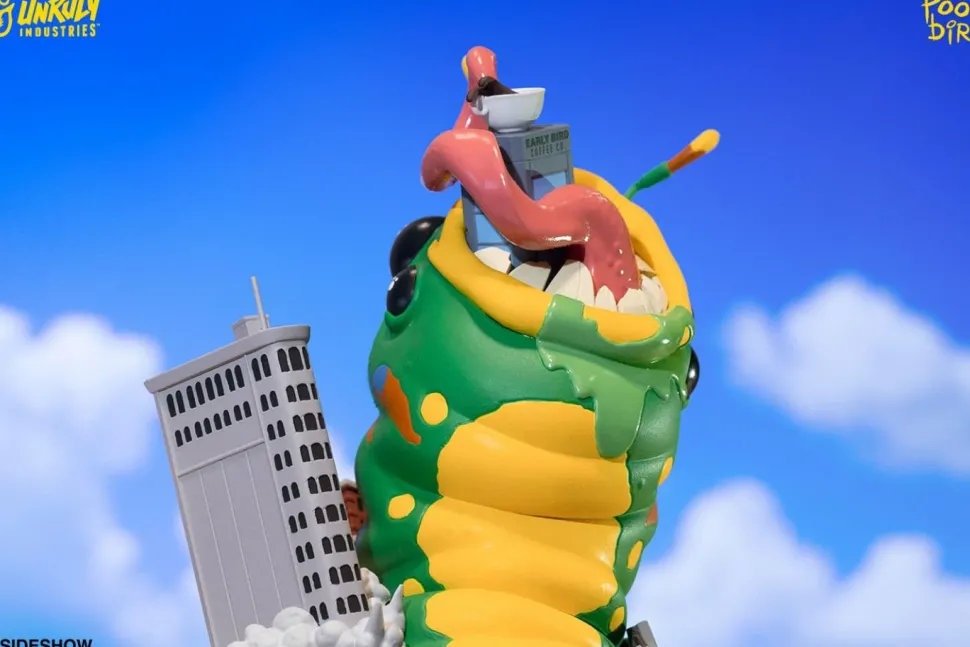 Unruly Industries - Wrath of Wormzilla 6” Vinyl Figure by Mike “Poopbird” Groves