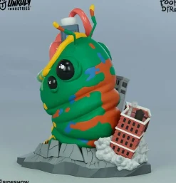 Unruly Industries - Wrath of Wormzilla 6” Vinyl Figure by Mike “Poopbird” Groves
