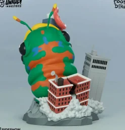 Unruly Industries - Wrath of Wormzilla 6” Vinyl Figure by Mike “Poopbird” Groves