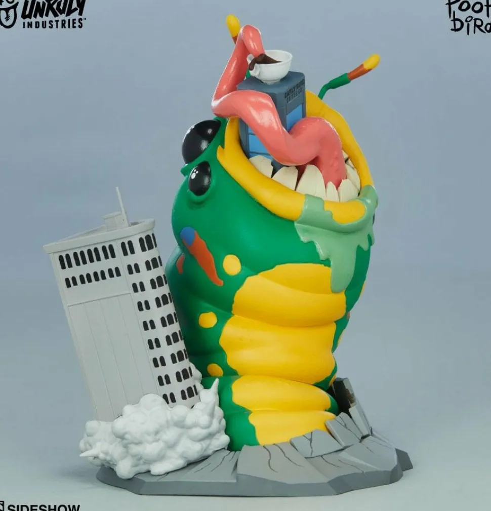 Unruly Industries - Wrath of Wormzilla 6” Vinyl Figure by Mike “Poopbird” Groves