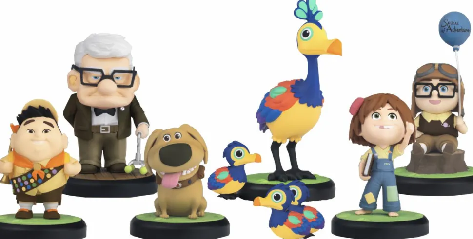 Up (2009) - Up Series Mini Egg Attack 3" Action Figure (Single Unit)