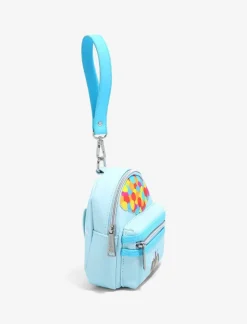 Up - House 7” Faux Leather Wristlet Bag