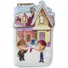 Up - House Holiday 4" Faux Leather Zip-Around Wallet