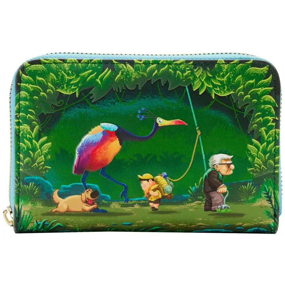 Up - Jungle Stroll 4” Faux Leather Zip-Around Wallet
