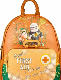 Up - Russell’s First Aid Kit 10” Faux Leather Mini Backpack
