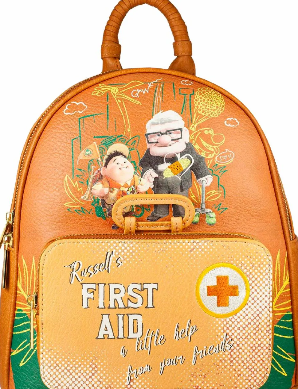 Up - Russell’s First Aid Kit 10” Faux Leather Mini Backpack