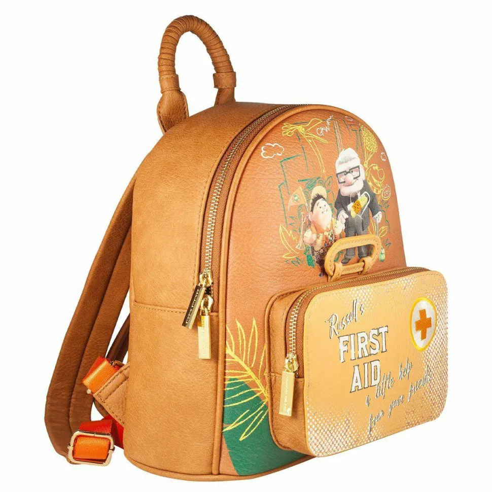 Up - Russell’s First Aid Kit 10” Faux Leather Mini Backpack