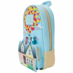 Up - 15th Anniversary Balloon House 8" Faux Leather Pencil Case