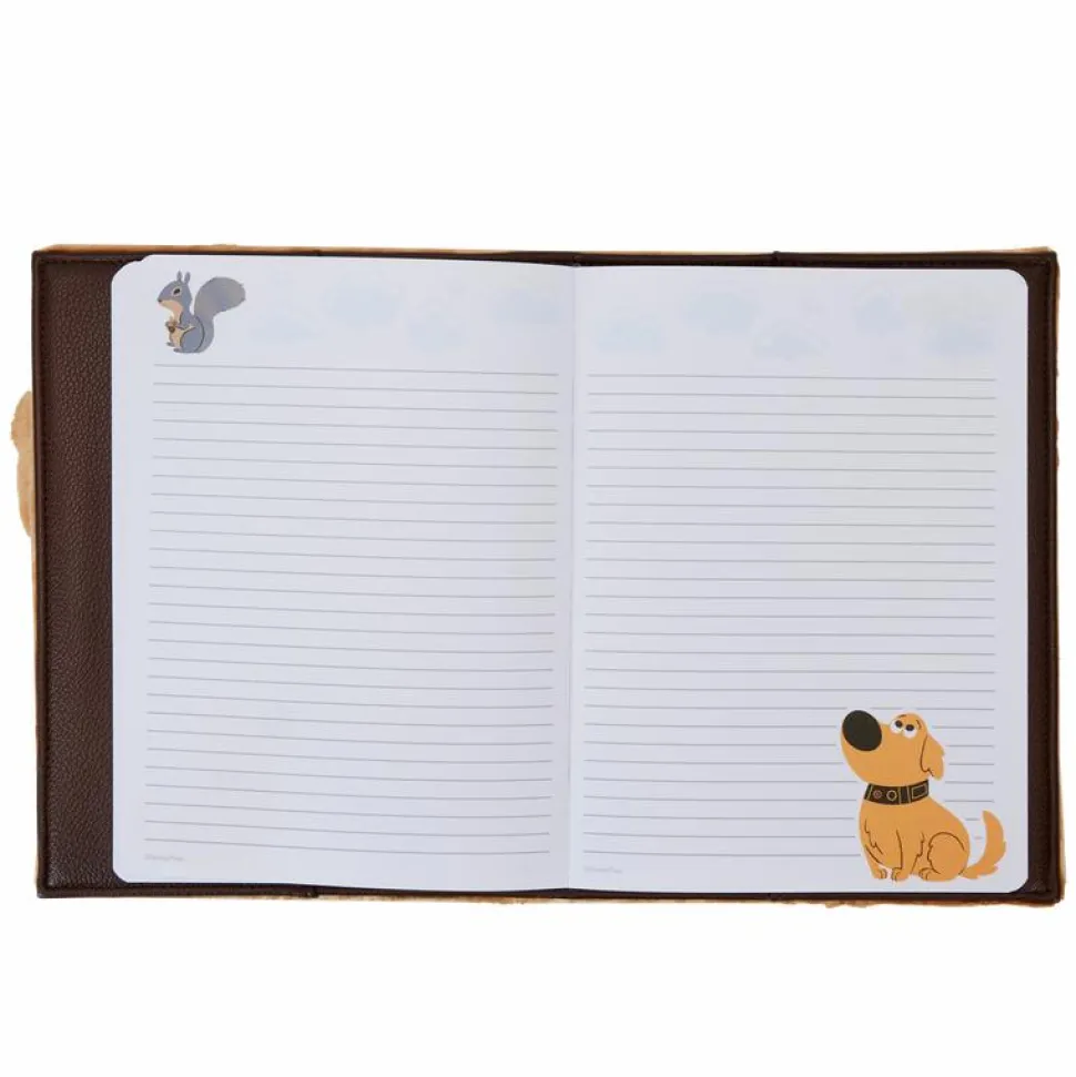 Up - 15th Anniversary Dug Plush 8" Faux Leather Journal