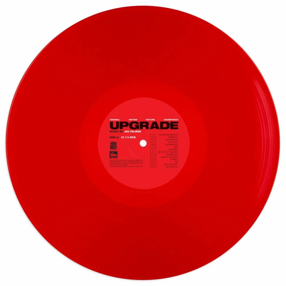 Upgrade - Original Motion Picture Soundtrack by Jed Palmer LP Vinyl Record (Solid Red Coloured Vinyl)