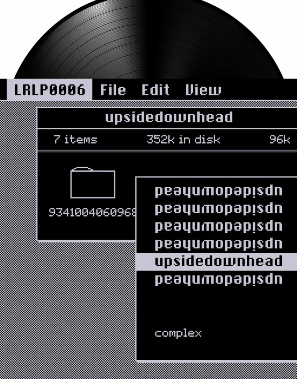 upsidedownhead - complex EP Vinyl Record