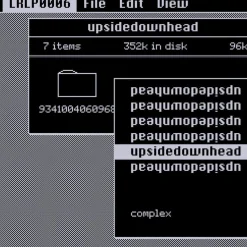 upsidedownhead - complex EP Vinyl Record
