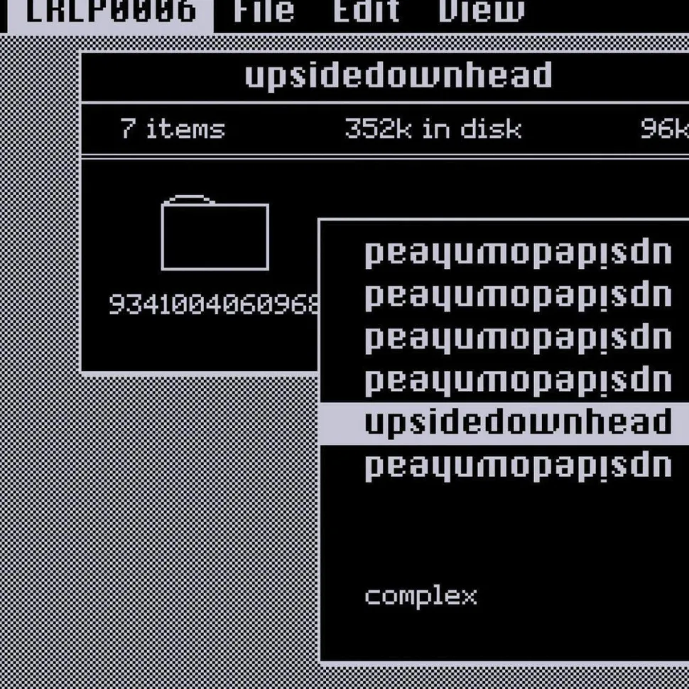 upsidedownhead - complex EP Vinyl Record