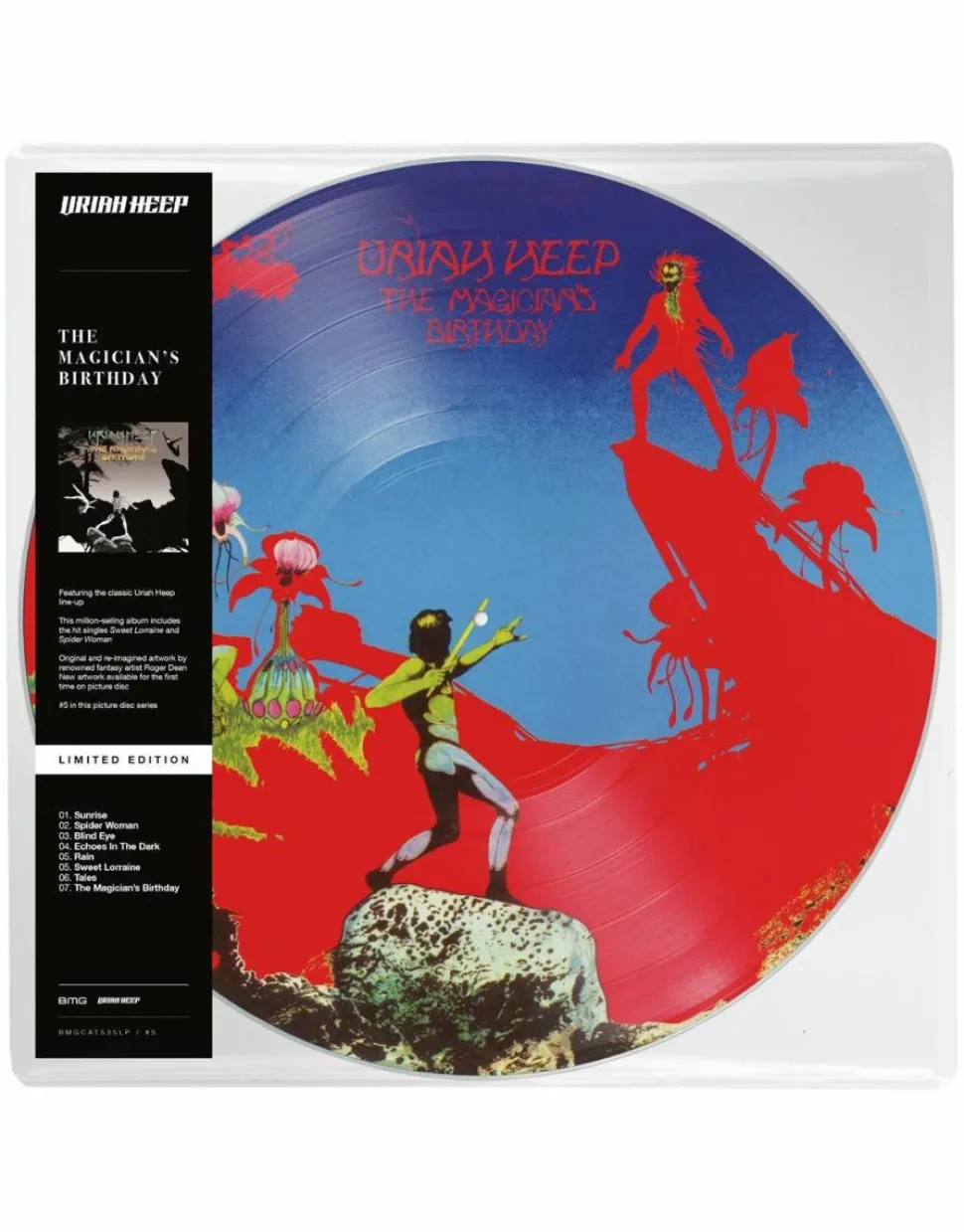 Uriah Heep - The Magician's Birthday LP Vinyl Record (Picture Disc)