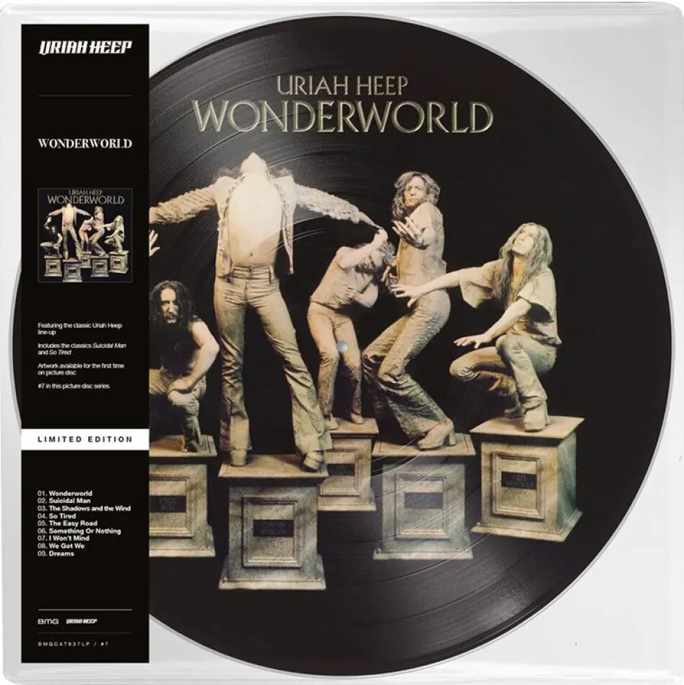 Uriah Heep - Wonderworld LP Vinyl Record (Picture Disc)