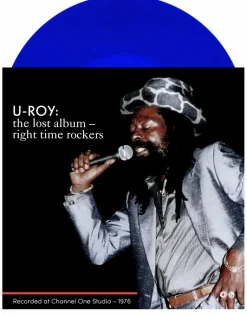 U-Roy - Right Time Rockers LP Vinyl Record (2025 Record Store Day Exclusive Blue Coloured Vinyl)