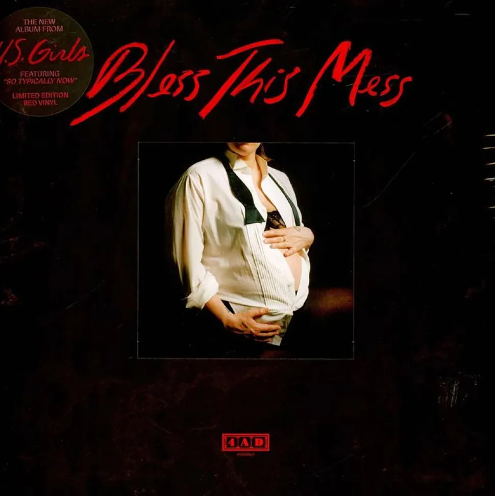 U.S. Girls - Bless This Mess LP Vinyl Record (Red Coloured Vinyl)