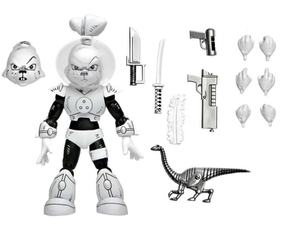 Usagi Yojimbo - Space Usagi Yojimbo (Black & White Version) 7" Action Figure